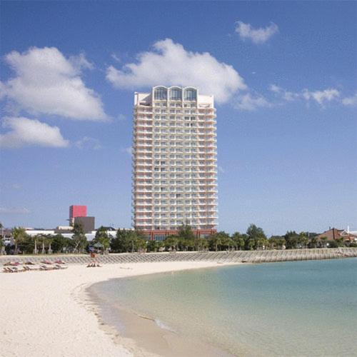 The Beach Tower Okinawa Chatan Exterior foto